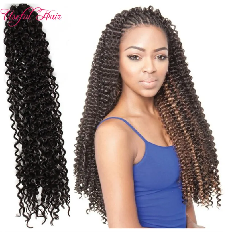 Freetress synthetic hair braided cap jumbo braids Free tress water wave,crochet hair extensions bulks,crochet braids freetress hair