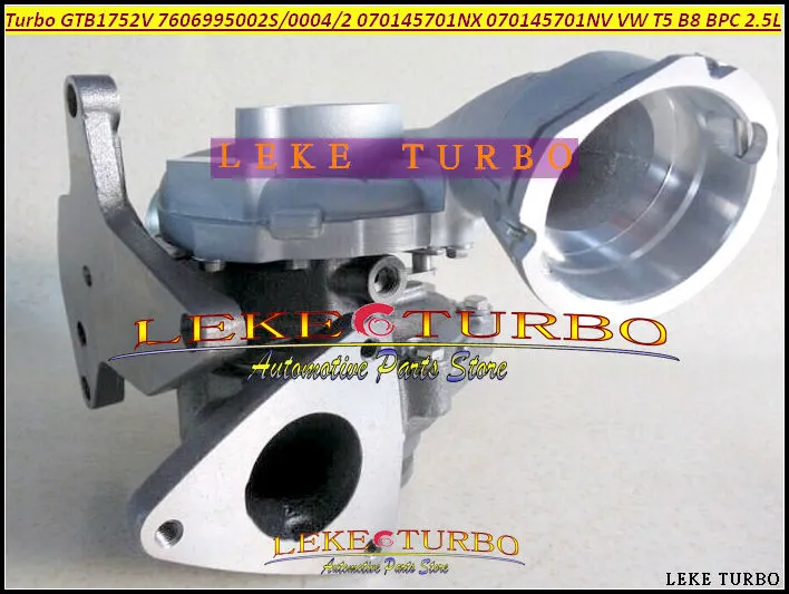 Turbocompressor gtb1752v 760699-5002s 760699-0004 760699 0002 070145701nx 070145701nv para Volkswagen VW T5 Transporter B8 BPC 2.5L