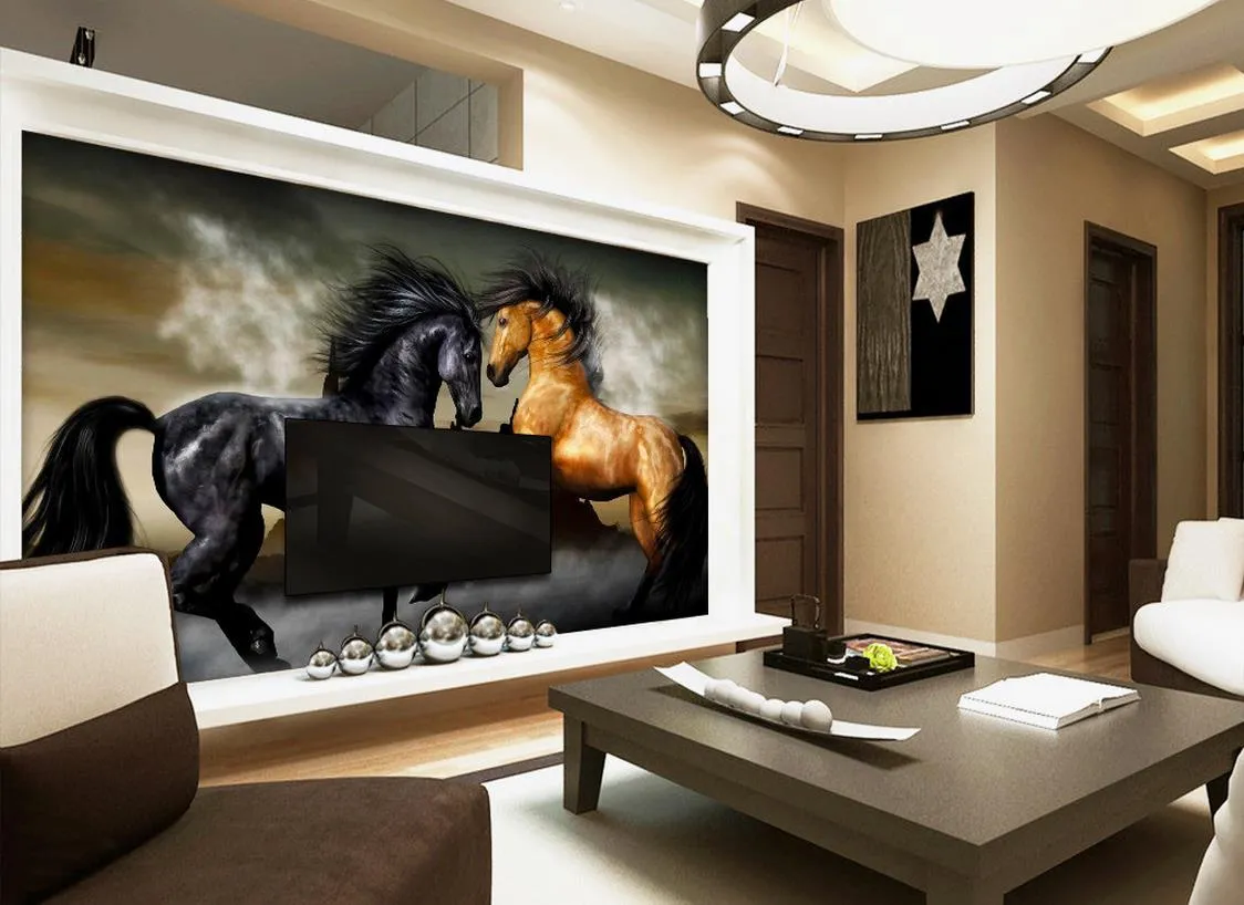 Amazon.com: LEGVSHSR 3D Stereoscopic Embossed Forest Horse
