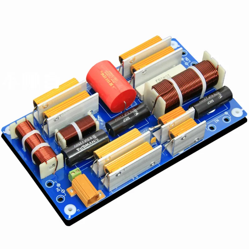 Freeshipping 1200W 2 Way Crossover for Speaker 2way Frequency Divider Board 1/2 Dividers Crossovers 2 way HIFI DIY Stage System