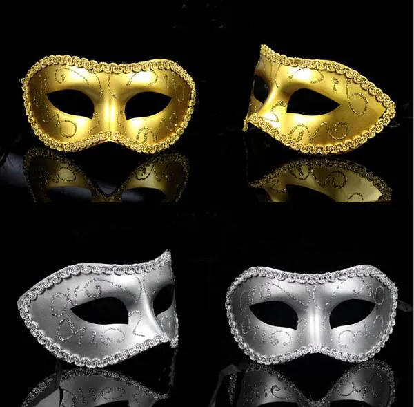 Mask Venetian Masquerade Party Wedding Decoration Party Fancy Dress Party Mask av färgad ritning eller mönster G601