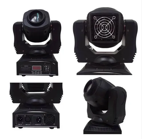 60 W Mini-LED-Moving-Head-Lampe, 60 W Gobo-Moving-Heads-Lampen, superhelles LED-DJ-Spot-Licht