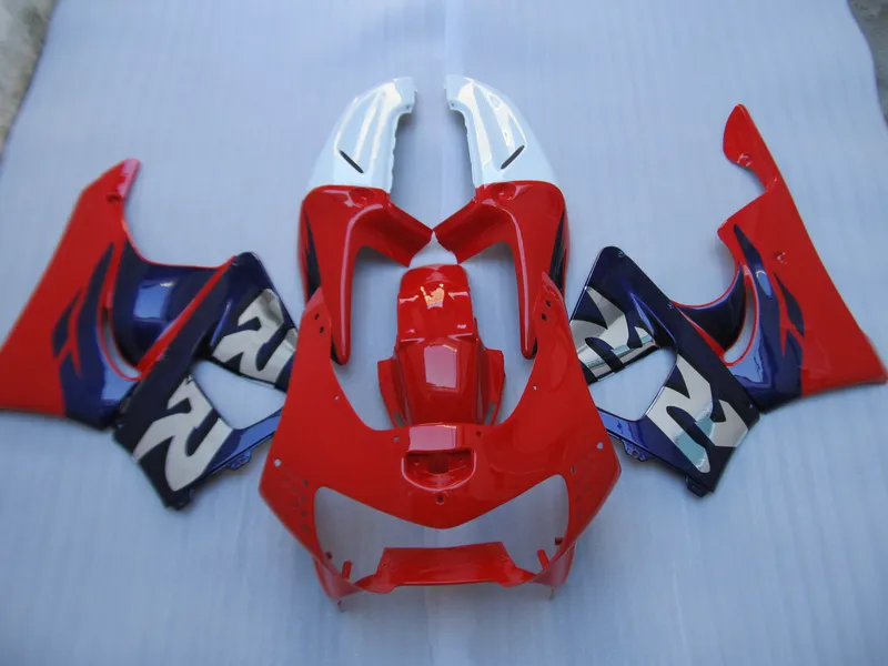 Gratis 7Gifts Fairing Kit för Honda CBR919RR 98 99 Red Blue Motorcycle Fairings Set CBR 900RR 1998 1999 OT13