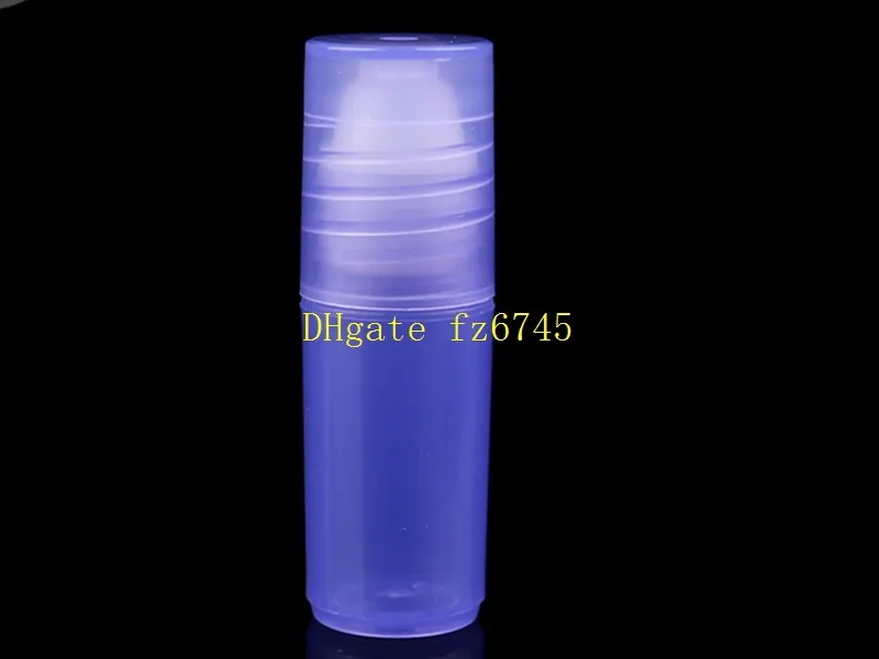 3 ML plastique rouleau sur bouteille pour huiles essentielles dans des bouteilles rechargeables PP parfum paquet échantillon flacon tube