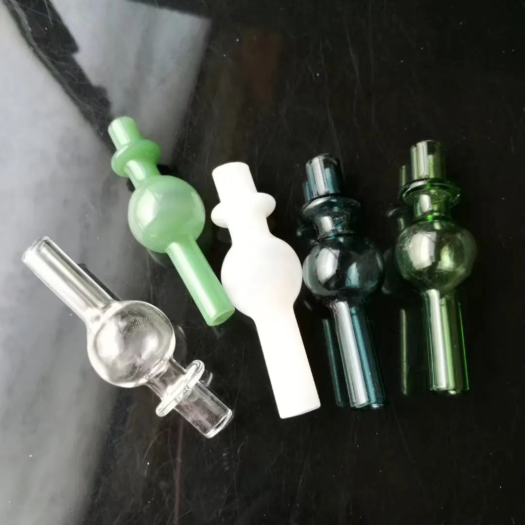 Nouvelle buse de gourde de couleur, accessoires de bongs en verre en gros, conduite d'eau pour fumer, livraison gratuite