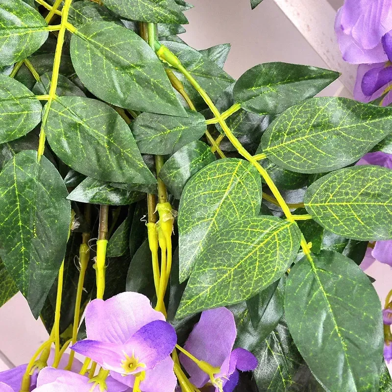 110cm wisteria düğün dekor 6 renk yapay dekoratif çiçek çelenkler için parti düğün ev için ücretsiz dhl nakliye