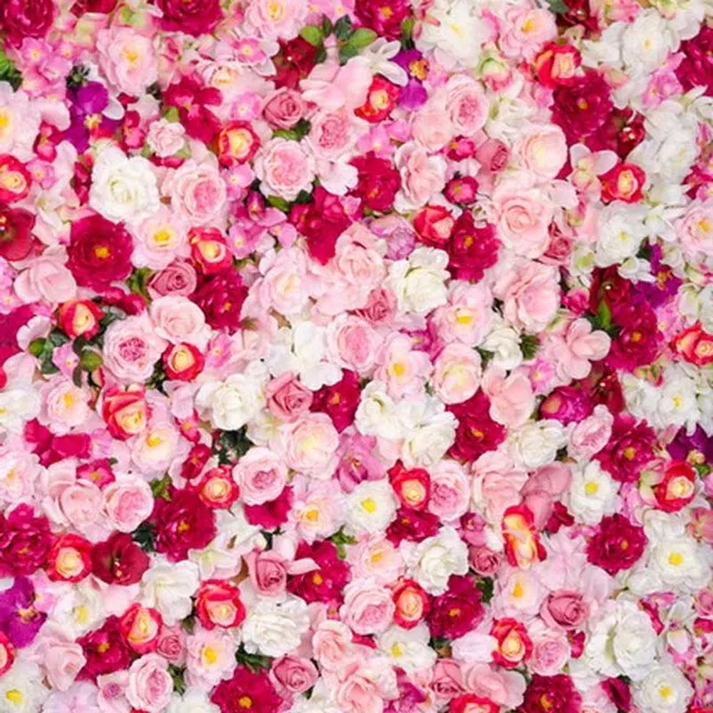 10x10ft Branco Rosa Rosas Vermelhas Fotografia Cenários de Casamento Romântico Flores Crianças Crianças Fundo Floral para Estúdio de Fotografia