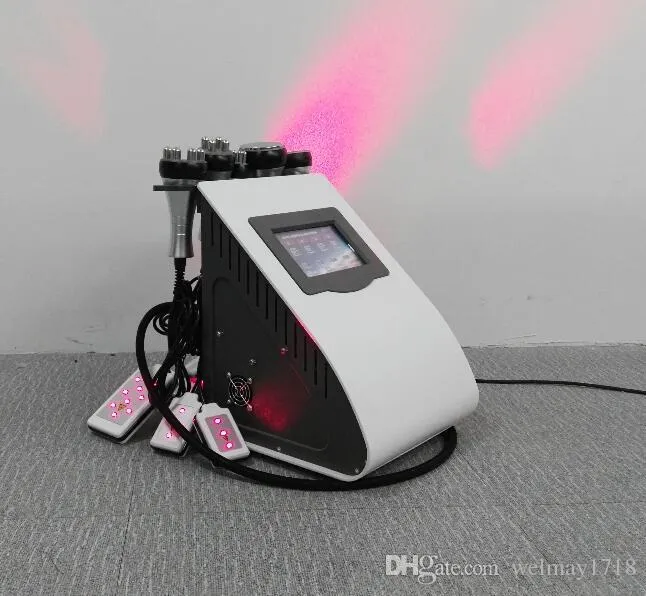 Lipolaser RF Cavitation Machine, 40k ultradźwiękowy Liposukcja Kawitacja 8 Podkładki Lipo Laser Odchudzanie Próżni RF Care Care Salon Spa Użyj