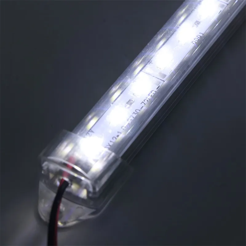 Super Bright Hard Rigid Bar Light DC12V 36 72 LED SMD 5630/5730 Aluminium LED-striplamp voor kast LED met dekking