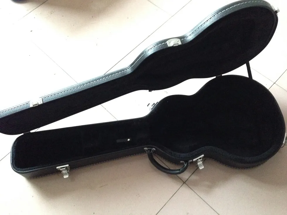 hardcase for L-p electric guitar, Electric Guitar Brown/Black Hardcase , many colors including , some countries 