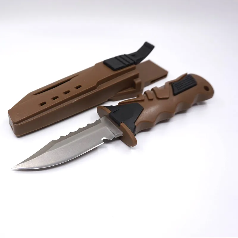 Прямой Боуи охотничий нож дайвинг нож 440c лезвие резиновые ремень тактические леггинсы ножи кемпинг инструменты все дайвера нож выживания