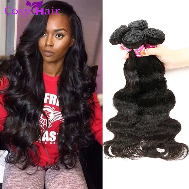 Mink Indiase Body Wave 5 Bundels Goedkope Rauwe Indiaas Menselijk Haar Natte en Golvende Maagd Haar Body Wave Zachte Menselijke Haarextensions