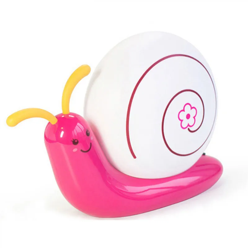 Lampada leggera notturna lampada da letto lampada da letto bambini bambini bambini baby batteria USB LED lumaca bambini Sleeping Wilet Light ZA25416814464