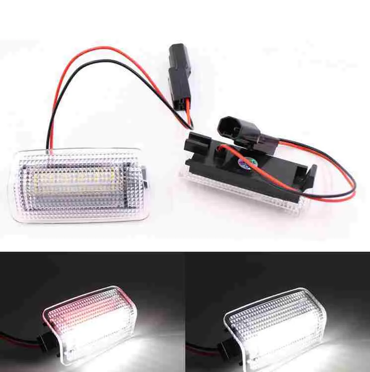 Dual Color White+Red LED Step Courtesy Door Light lamp for Lexus ES300 RX300 ES LS RX GX LX and Toyota Avalon Sienna Limited Highladner