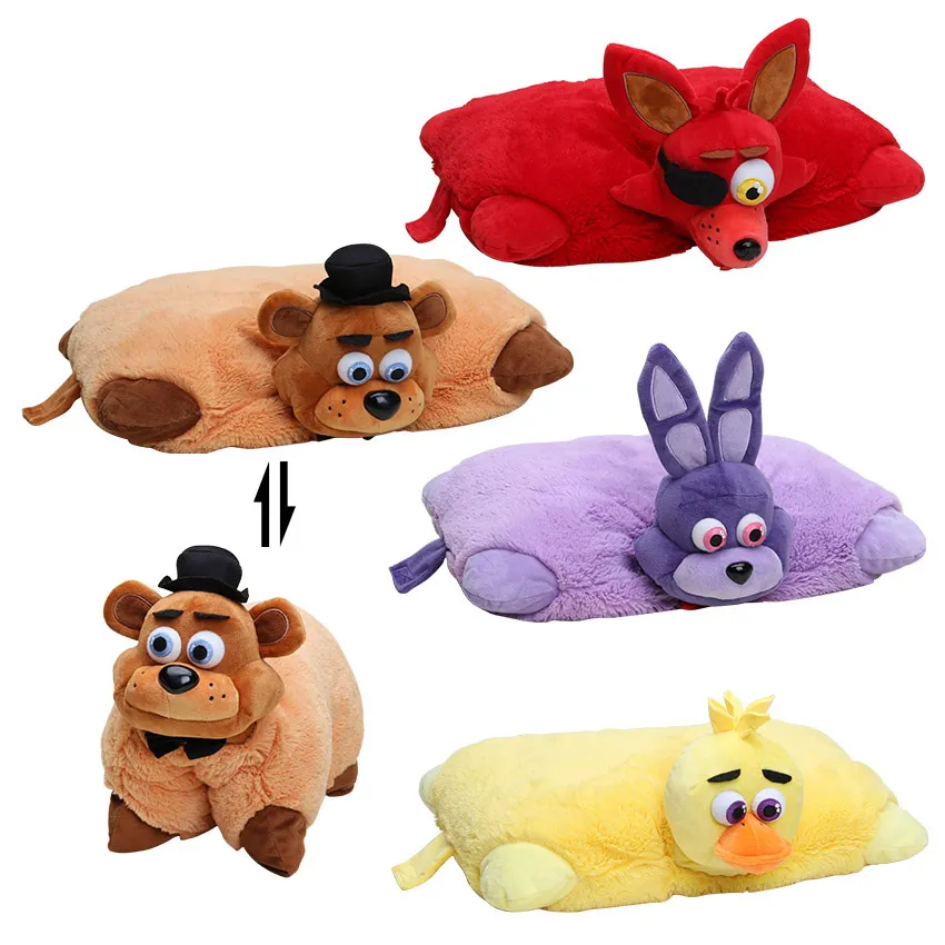 25cm 10inch Toy 4 FNAF Fazbear Bear bonnie foxy stuffed animals Plush Toys  Doll