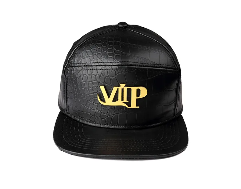 Nowe Męskie Czapki z daszkiem Hip Hop Snapback PU Leather Casual Unisex Hat Cap Regulowane Czapki Snapback Czapki dla mężczyzn