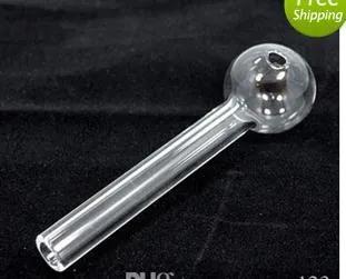 Pyrex Burning Burner Huile Pipes de qualité transparent Grand tube de tube Nail TipSe Clear Couleur G5A-500