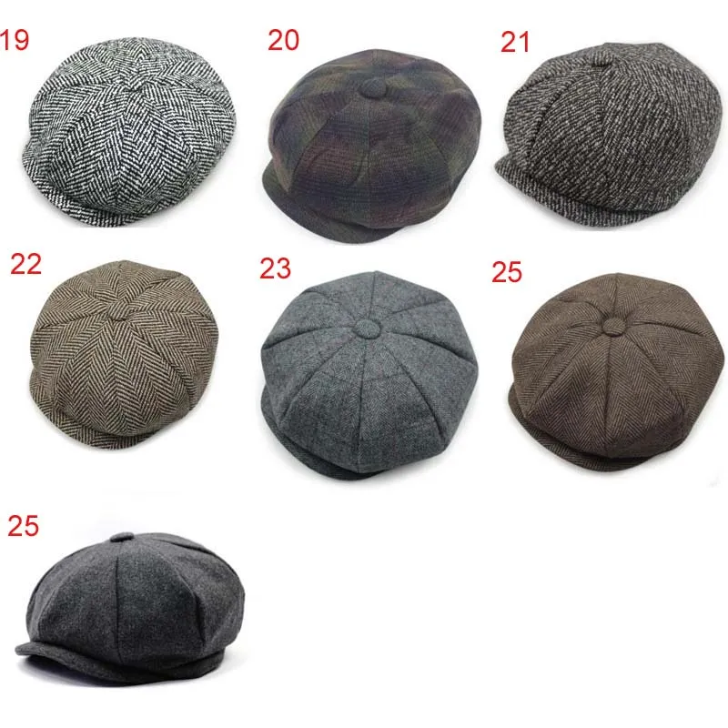 Nouveautés Casquettes Newsboy pour adultes Chapeau bérets assortis avec tout, casquette chaude d'hiver, plus de 25 couleurs 3777375