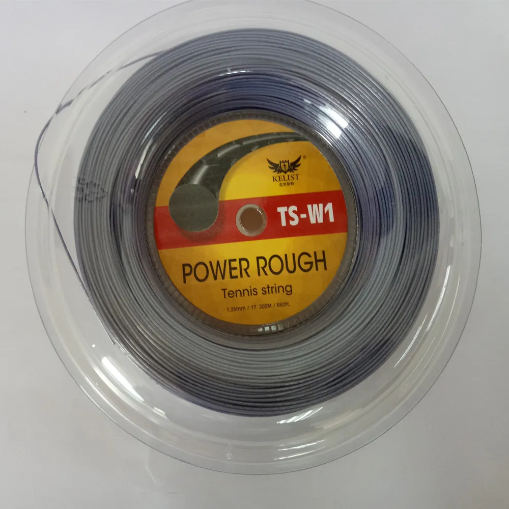 High Quality Tennis String Alu Power Rough 125 Big Banger 200m Reel