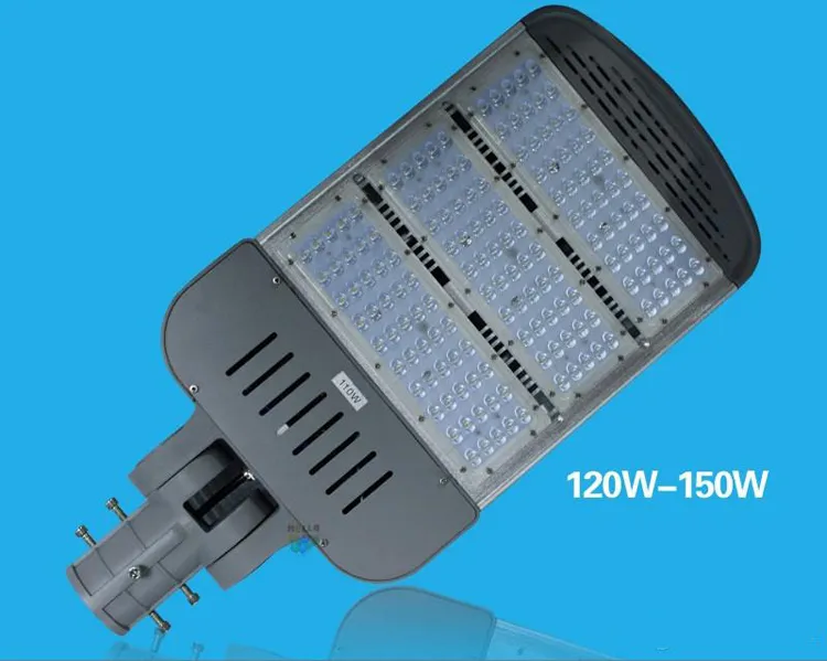 Éclairage extérieur haut pôle LED steet lumière 80W 100W 120W 150W 200W 240W éclairage routier à LED bras de sélection lumières réverbères étanche IP67 1212