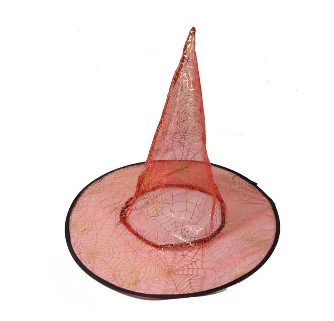 Halloween Kids Kostymer Hattor Halloween Party Props Cool Witches Wizard Hat Girl Cosplay Cap Olika Färg