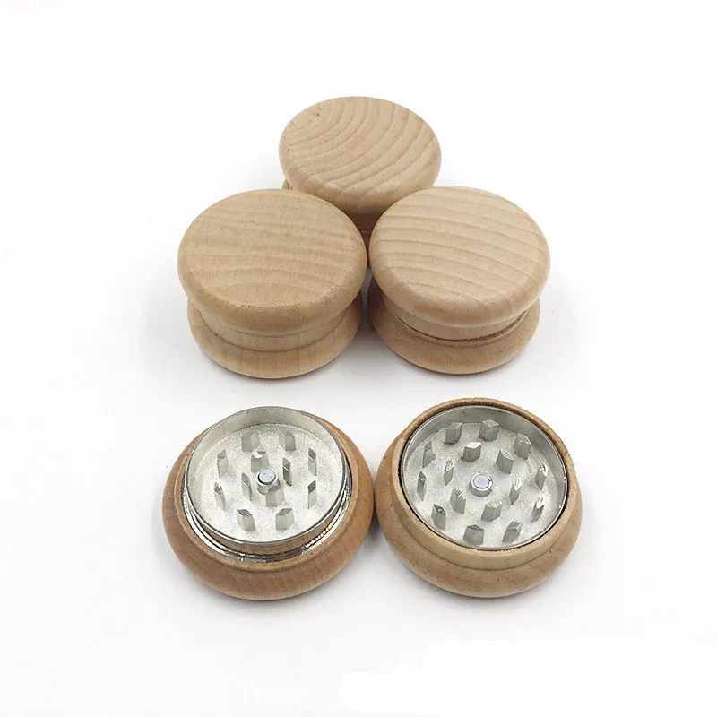 Wooden Herb Grinders Accessories Wood Tobacco Grinder 50mm vs sharpstone4101475