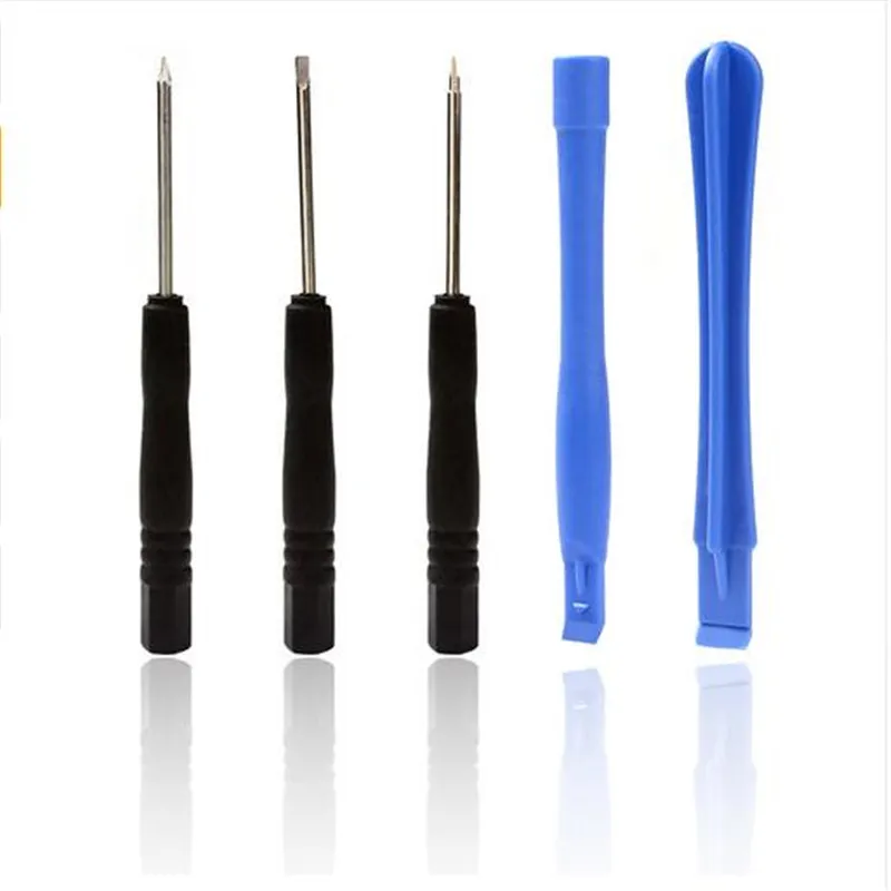 8 i 1 Reparationsöppning Pry Tools Kit Set med 5 Point Star Pentalobe Torx Skruvmejsel för iPhone 5 5S 6 Plus 7