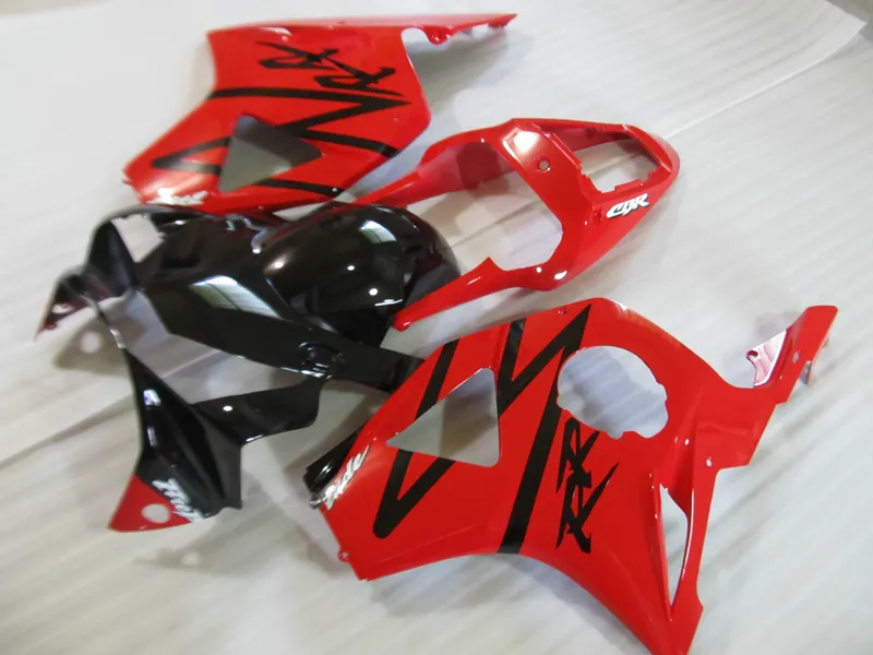 Kit de carenagem mais vendido para Honda CBR900RR 02 03 carenagem de vermelho preto CBR 954RR 2002 2003 OT09