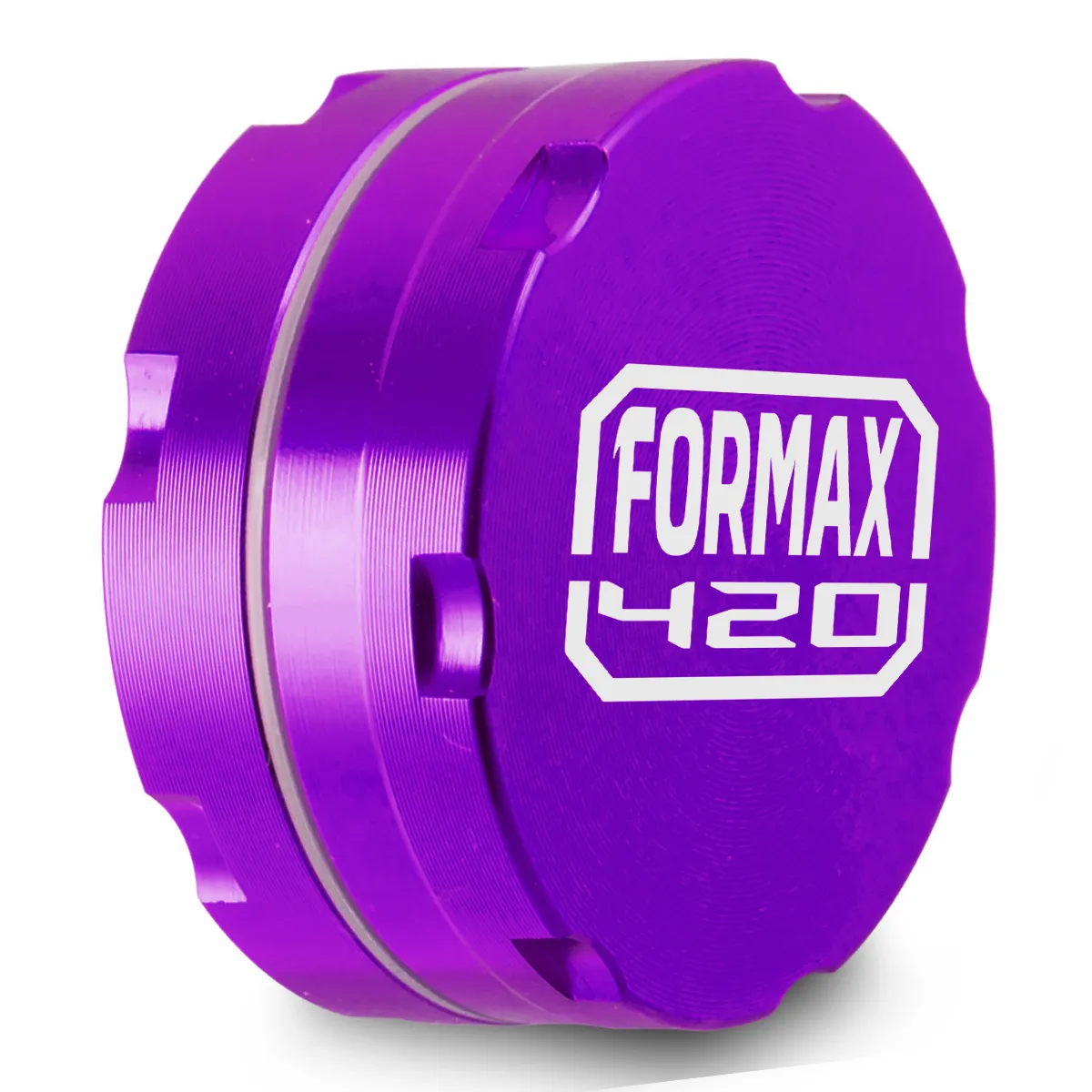 Formax420 2 Zoll CNC Metall Kräutermühle 2 Schichten Brecher Viele Farben erhältlich Kostenloser Versand