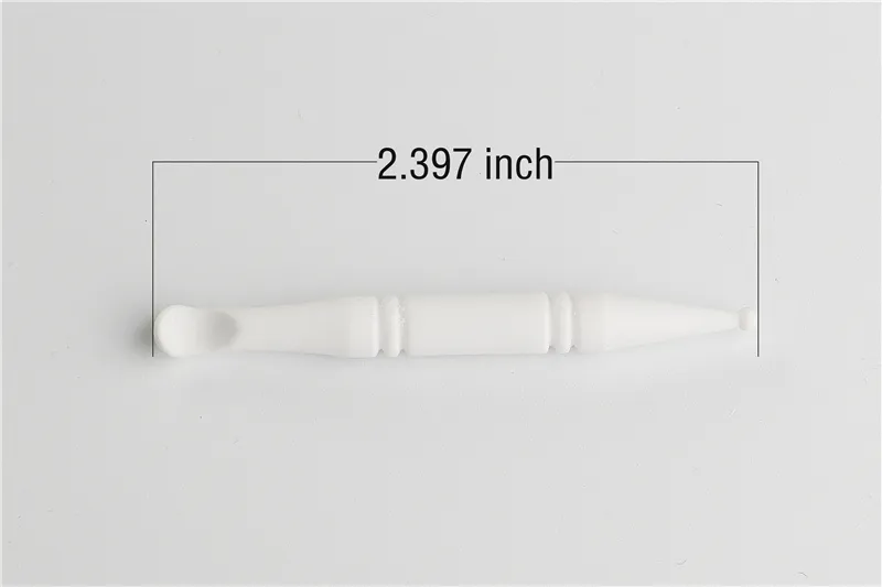 Ceramic Dabber Nail Tool With Ball And Scoop Length 112mm 60mm Oil Wax Tools Dab Rig Also Sell Quartz Titanium Dabber DHL 2206662869