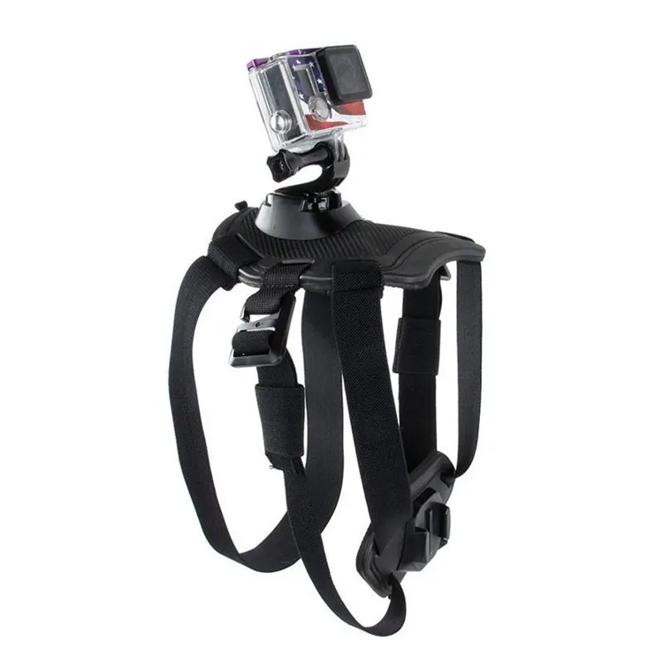 Für GoPro -Zubehör verstellbare Hundefetch -Kabelbaum -Brustbandgürtel für GoPro Hero 9 8 7 6 Schwarz 543SJ4000 SJ5000 Action6784354