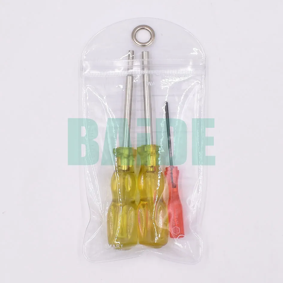 3 In 1 Screwdriver Kit Tri Wing 2.5Y 3.8 Mm 4.5mm Safety Bit 3.8 4.5