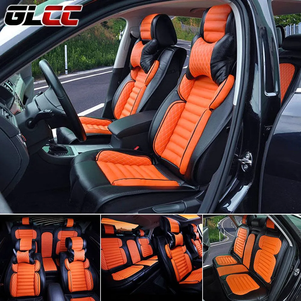 Luxus Sitzbezüge Unterstützt Auto Sitzbezug Mikrofaser Leder Universal Auto  Innendekoration Zubehör Auto Seat Protector Von 725,99 €