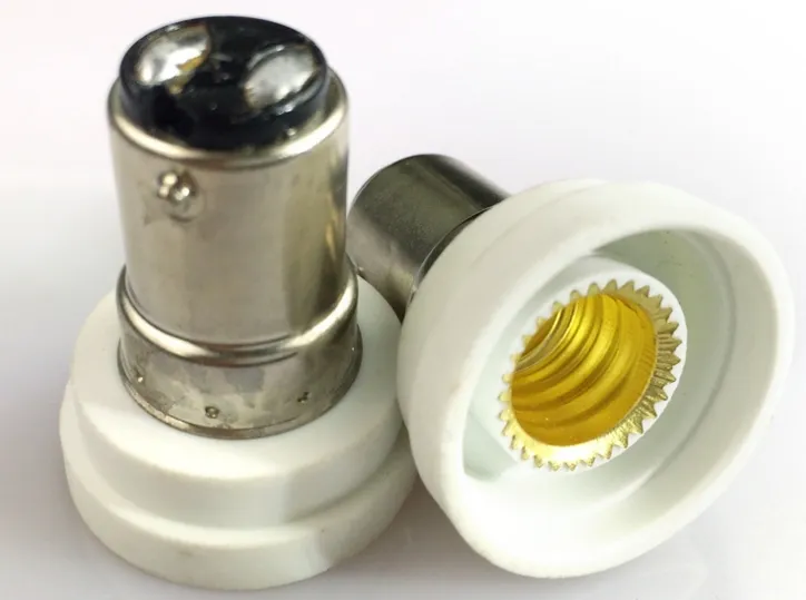 Convertisseur de support de lampe B15 B15D à E11 E12 pour ampoule LED
