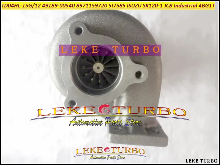 TD04HL 49189-00540 8971159720 5I7585 5I7952 Turbo Turbocharger For ISUZU SK120 SK120-1 JCB Industrial Various Construction 4BG1T (3)