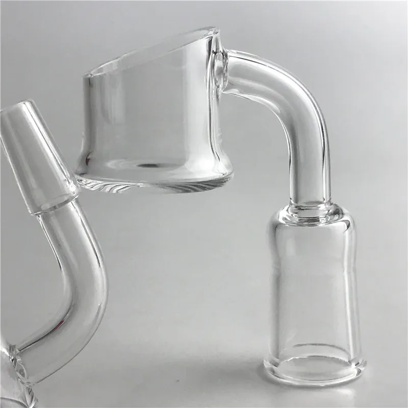 XL Quartz Evan Shore Banger with 10mm 14mm 18mm Male Female Thick Bottom Domeless Quartz Banger Nail for Glass Bong