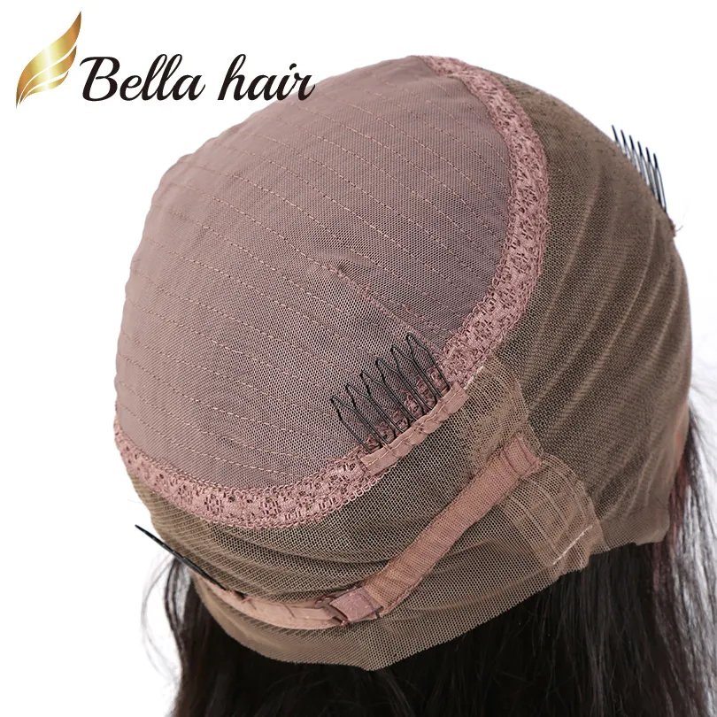 vente pré-épilée brésilienne vague de corps 360 dentelle perruques cheveux humains vierges avec des cheveux de bébé bellahair julienchina 130 150 180 densité julienchina bella cheveux