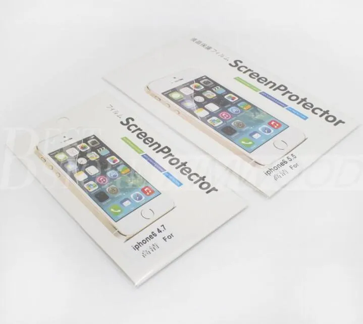 Film de garde de protecteur d'écran transparent pour iPhone 8 x 7 plus iPhone 6s plus 5s Samsung Galaxy Note 5 Note 4 S8S7S6S58749462