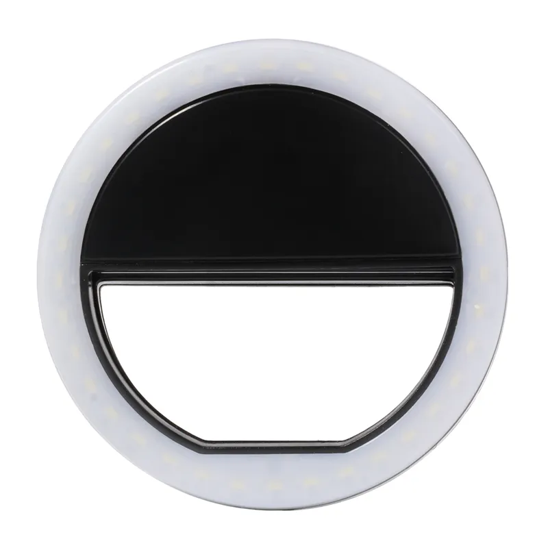 Manufacturer charging LED flash beauty fill selfie lamp outdoor selfie ring light rechargeable for all mobile phone