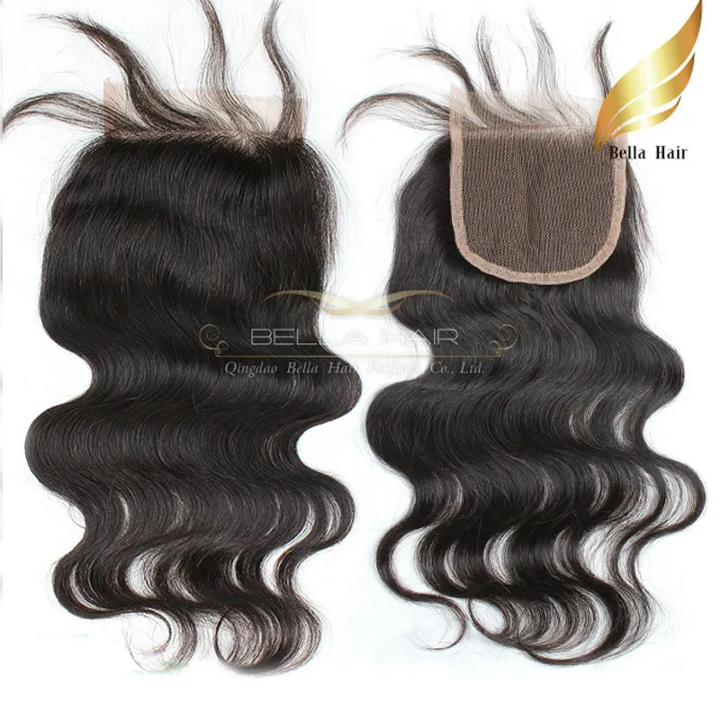 Extensions de cheveux humains brésiliens vierges Remy Body Wave, tissage en dentelle, partie libre, couleur naturelle, vente en gros, vente en gros