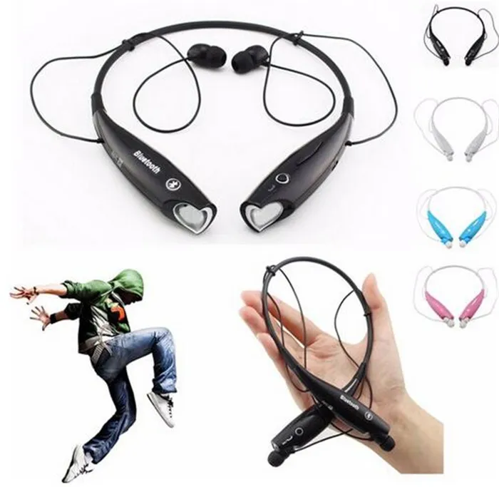 HV 800 Wireless Bluetooth Sports Neckband Headphones Earphones With MP3 Mic Hands HV 800 For iphone7 6s Samsung S5 LG Cell Phone