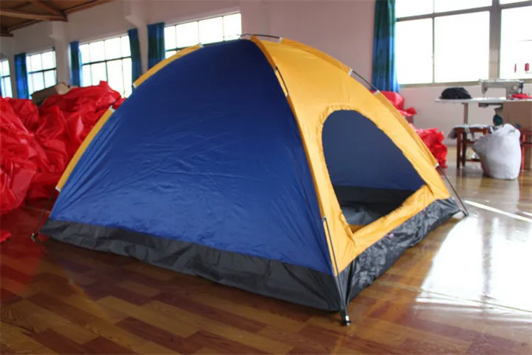 Fácil Carry Ao Ar Livre Engrenagem Caminhadas Camping Barracas Abrigos de Proteção UV Praia Viagens Gramado Parque Casa 5-8 Pessoas Tenda de Cor Misturada DHL / Fedex