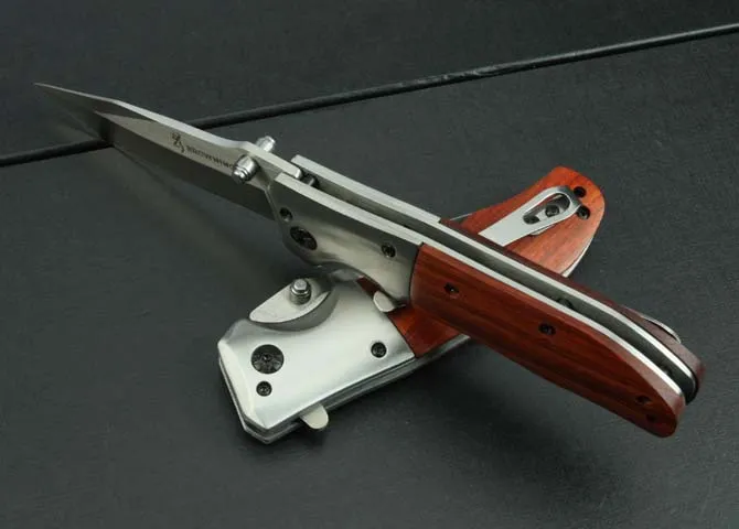 Browning DA51 Abertura r￡pida Facas EDC Camping Pesca de autodefesa Autodefesa Combate Tactical Hunting Dollowing Knife257a