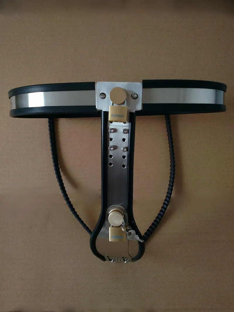 Najnowszy arrival female Regulowany model-T Stainless Steel Premium Chastity Belt Urządzenia z jedną pokrywą blokującą, zabawki seksualne