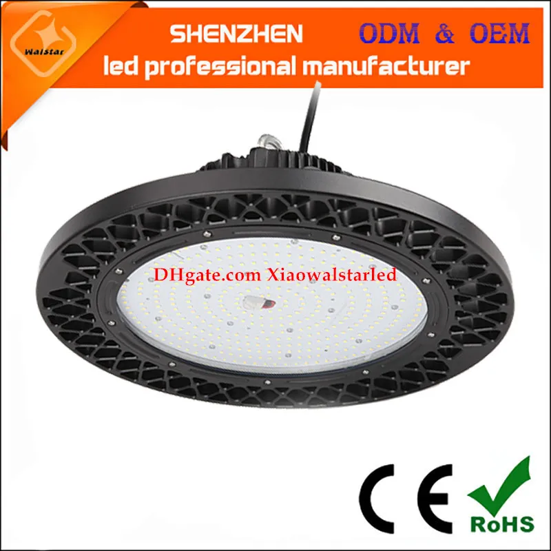 Private Ready Stock USA Warehouse UFO LED High Bay Light Led Industrial UFO LED Low Bay Light Super Bright 130lm / W