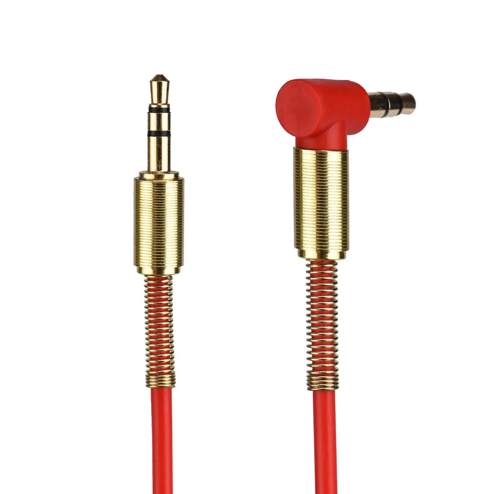 Câble audio auxiliaire universel de 3,5 mm câble AUX mince et souple pour casque stéréo de voiture à domicile