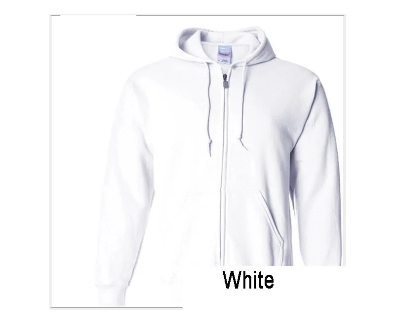 Vuxna hoodies tröjor dragkedja hoodie casual vinter tröjor sammet inner män tjock kappa kan skriva ut bokstäver med extra kostnad