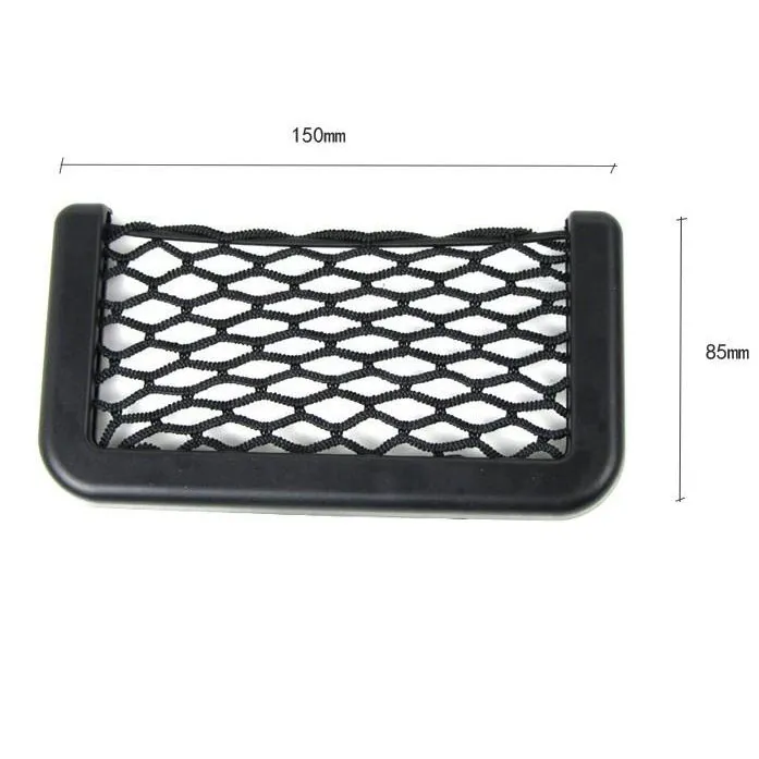 Universal Car Seat Side Back Net Storage Bag Telefon Holder Pocket Organizer M00017 VPWR6587182