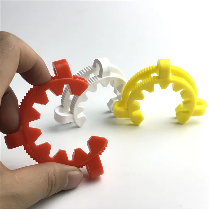 45mm keck clips for glass bong adapter water pipes manufacturer laboratory lab clamp clip connect for oil rigs glass bong