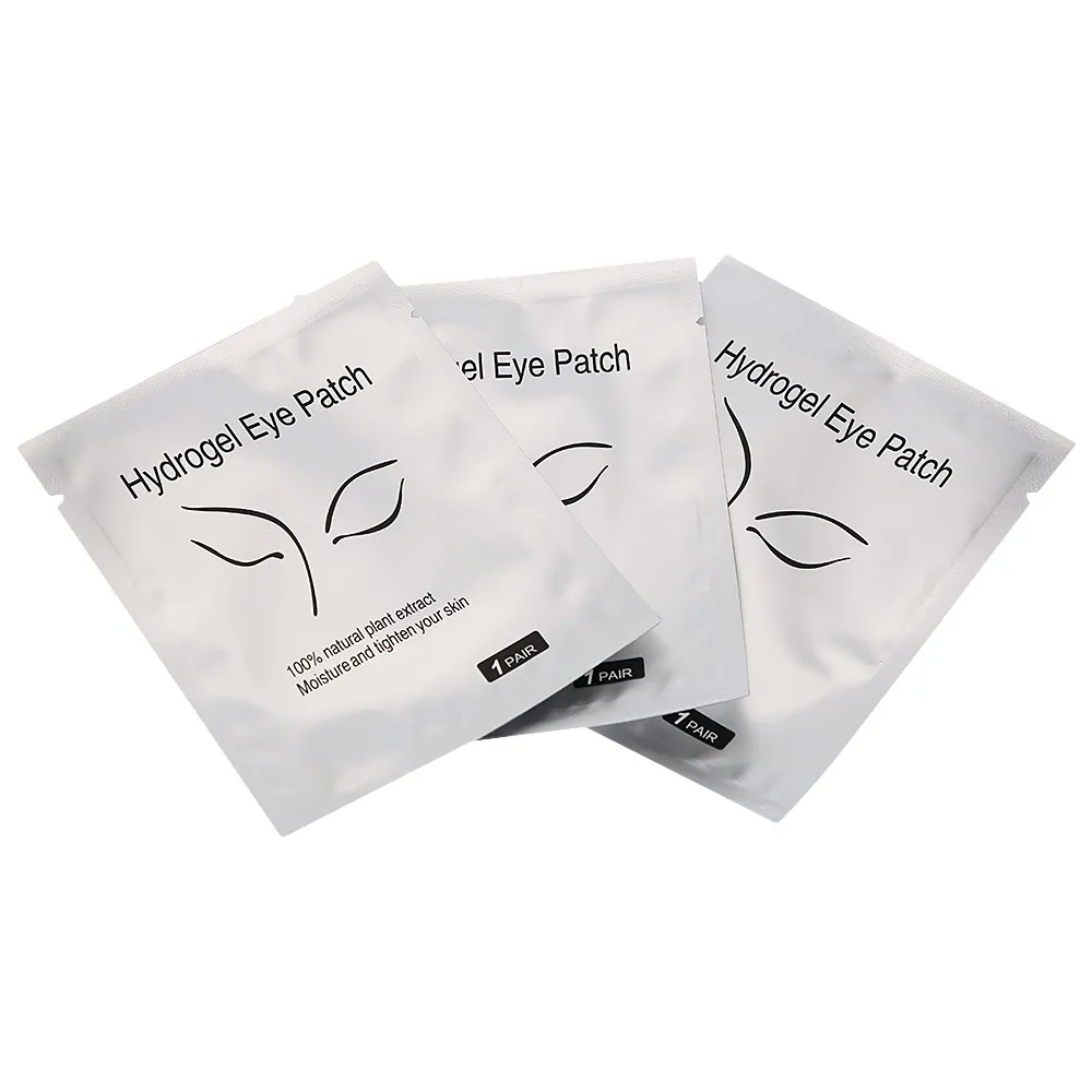 Sous les yeux Coussin pour les yeux en soie Hydrogel Bio Gel sans peluche Patchs pour les yeux pour peluche Extension de peluche Outils de maquillage DHL Free